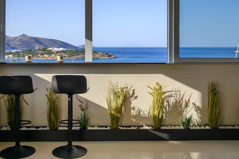 Sea View Haven with Pool • Aelória Suites