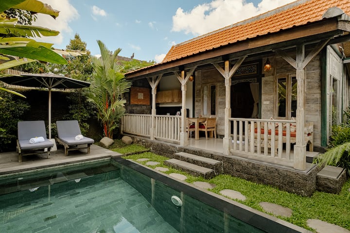Authentic & Unique 1br Wooden Villa Near Ubud - Indonesië