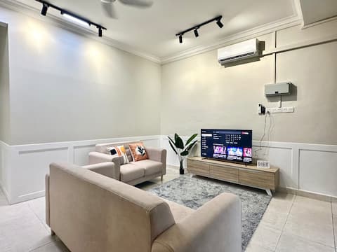 Vintage-Living 2Storey Haus12Pax @SimpangAmpat