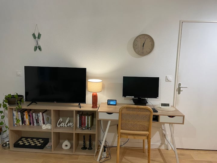 Appartement Paisible 2 Chambres Piscine Et Parking - Toulouse