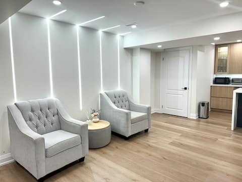 Popular Airbnb listing: Cozy Modern 2B Basement Unit in Markham