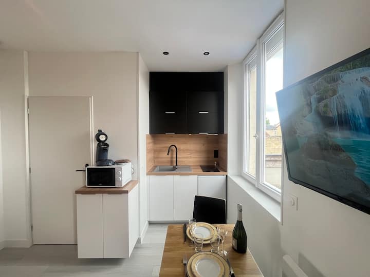 Neufchâtel Studio Cosy Calme Proche Centre Ville - Loivre