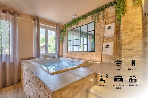 Suite Scandinave Relax with Private Spa & Sauna