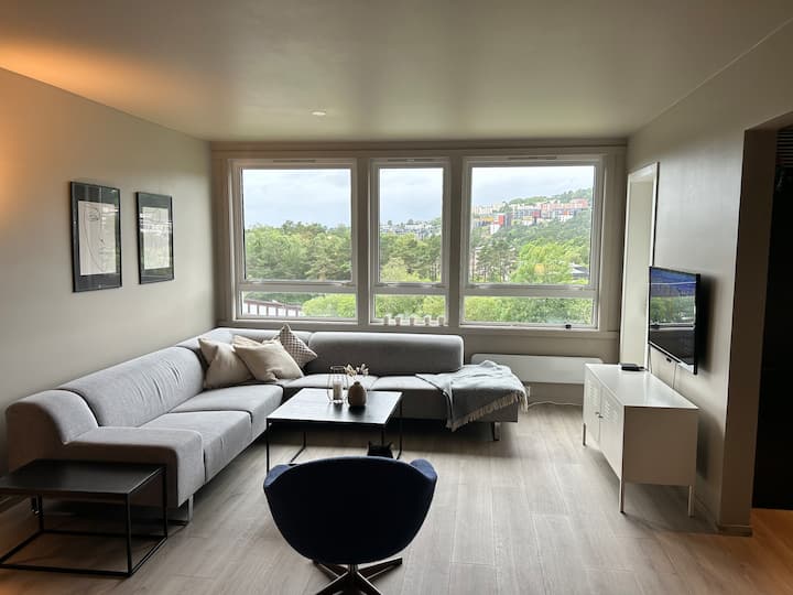 Lys Og Moderne Leilighet M/utsikt - Bergen