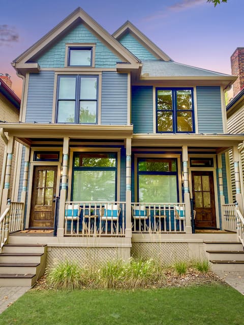 Successful Airbnb property: The Haven "Jewel" townhome in Columbus, Ohio in Victorian Village
