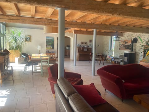 Old renovated farmhouse