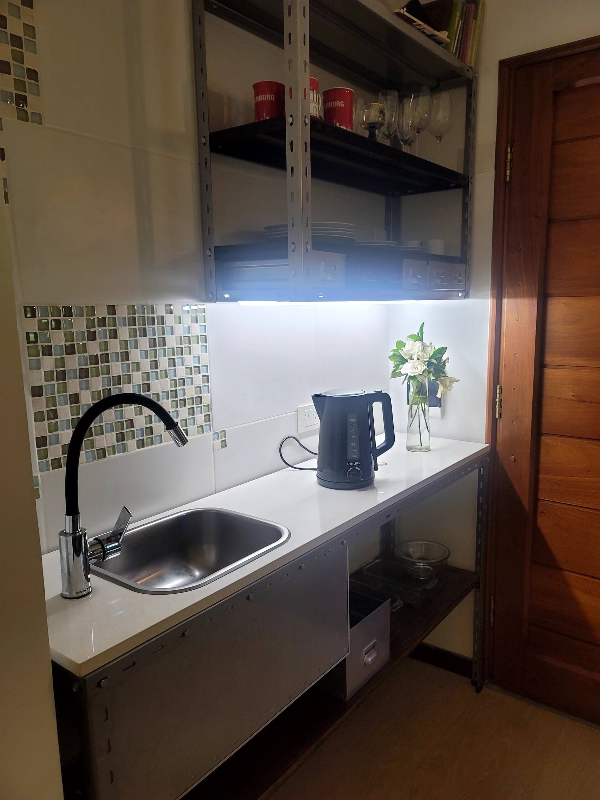 Apartamento de 1 quarto com entrada independente em San Isidro