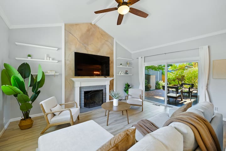 New 4BR Oasis, Walk to Park, SJ/Campbell Border