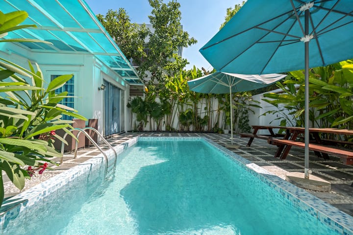 Villa 3br Full Ac Pool Bbq Private Toilet - Da Nang