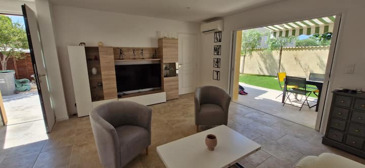 Maison Climatisée  St Cyr S/mer - Saint-Cyr-sur-Mer