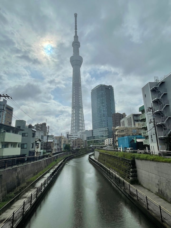 Right by Skytree!2-minute walk from the station 7B - Apartments