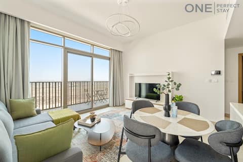 Top performing Airbnb: Quiet Al Furjan 1BR retreat with pool & gym in Jebel Ali First