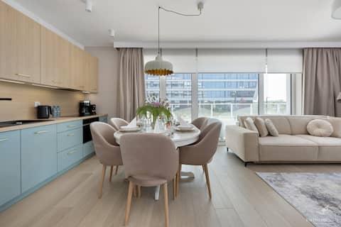 Family apartment Polanki Aqua