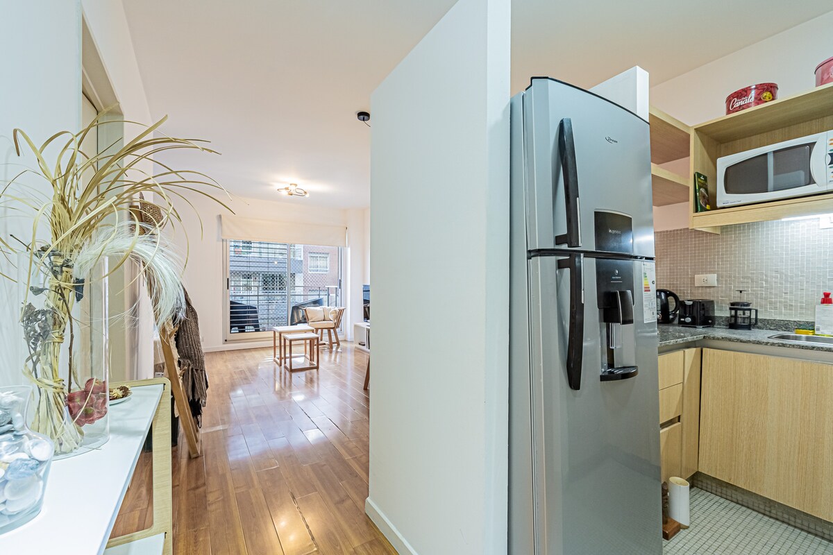 Departamento monoambiente en Colegiales con pileta y laundry