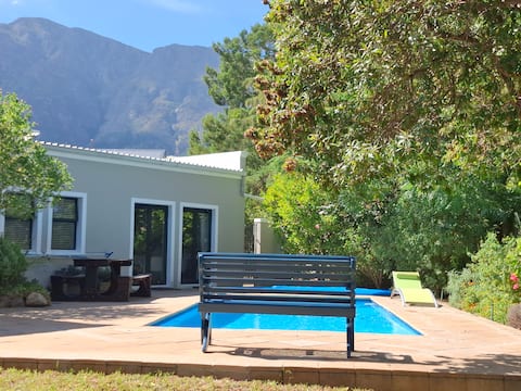 Spacious home with pool in heart of Franschhoek
