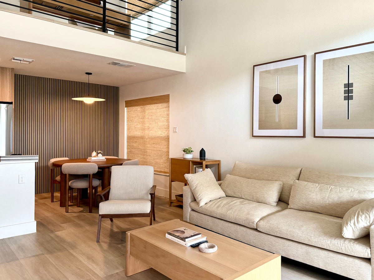 Top Airbnb: hikari | Japandi Boutique 2BR • 6 Min to Domain in Gracy Woods
