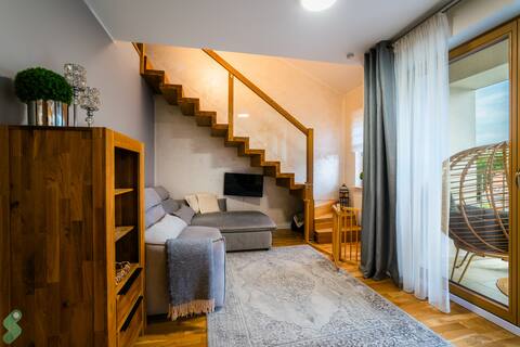 Top performing Airbnb: Family Nest 2 bedroom Premium & Parking by stayly in Gumieńce