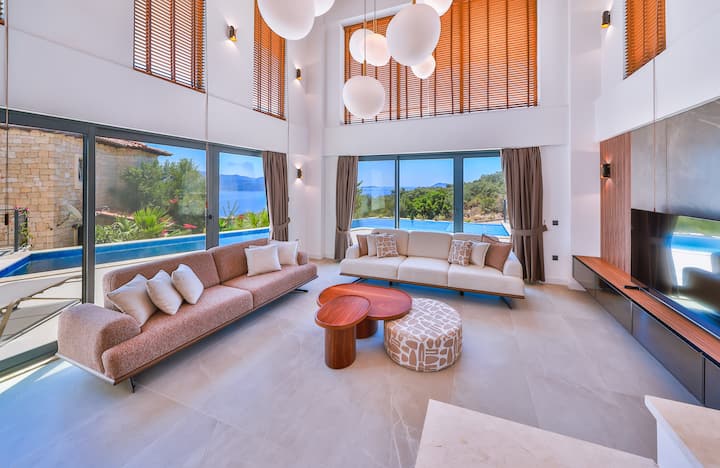 4br Villa In Kaş - The Four Villas Peninsula 4 - Kaş