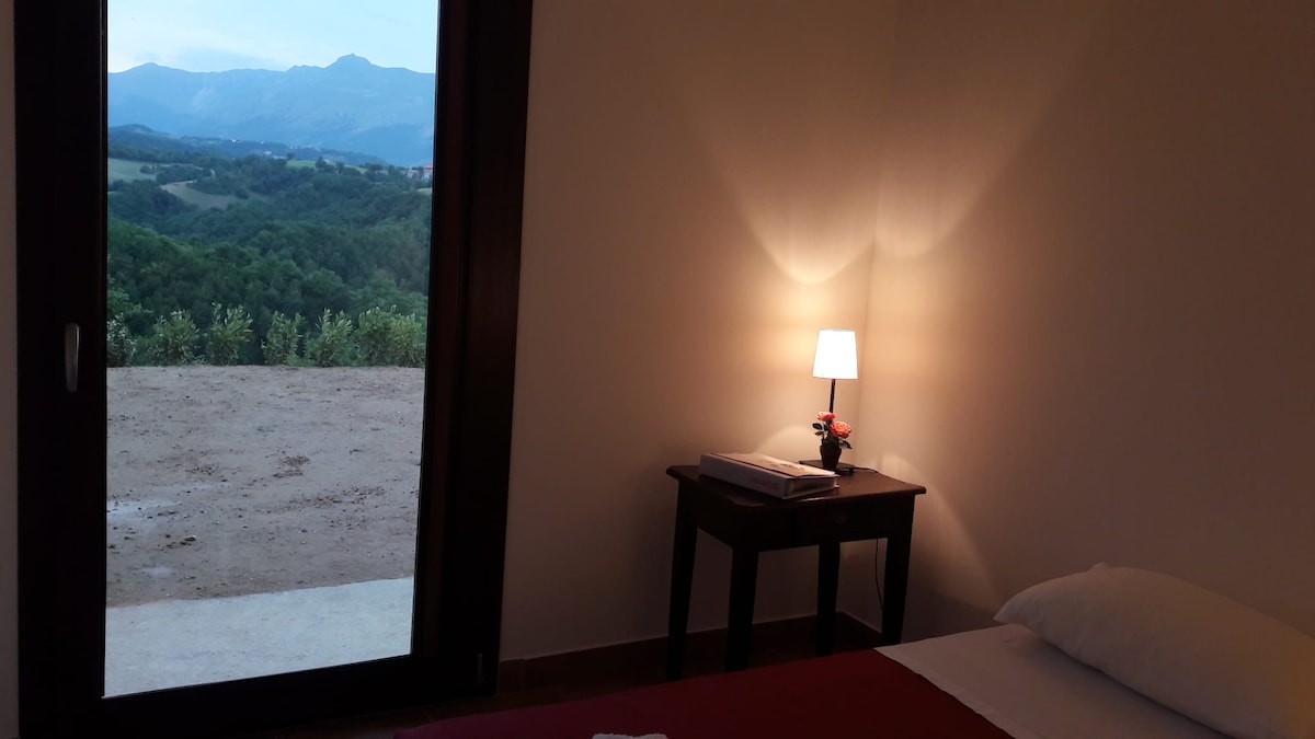 المنظر في السرير