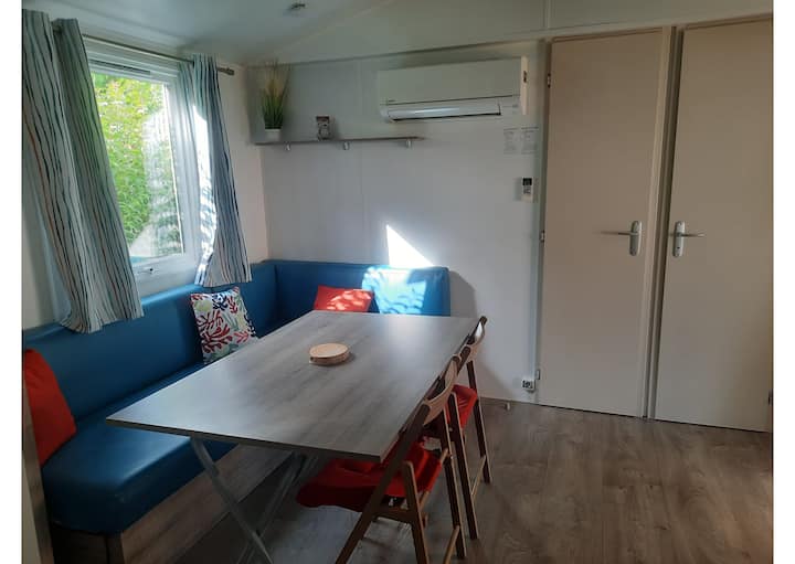 Mobil-home (Clim, Tv) Camping Argelès-sur-mer 4* - Argelès-sur-Mer