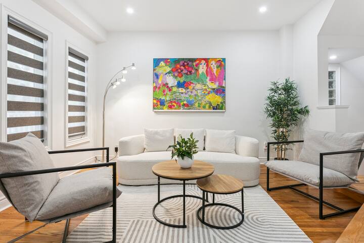 Modern 4-Bed 4Bath Home |Parking |Crib |Gym |Games