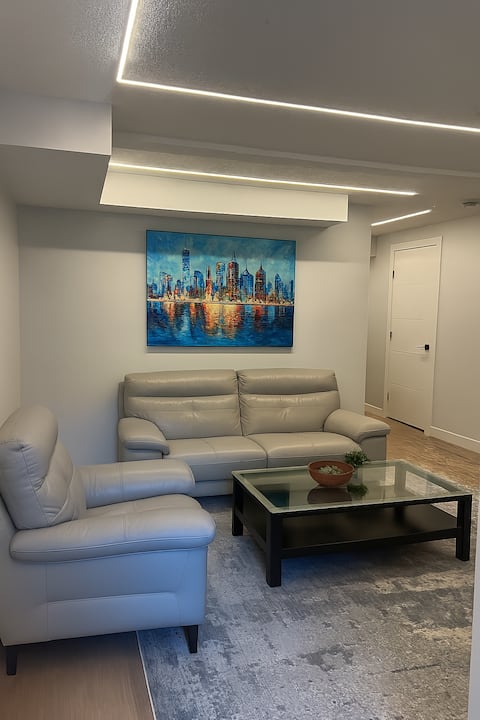 Popular Airbnb listing: Modern Mt Royal Basement Suite in Lower Mount Royal