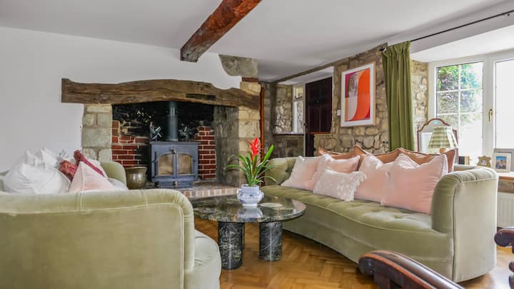 Tuckers Farm | Luxury Rural Retreat W/ Games Space - Isle of Wight