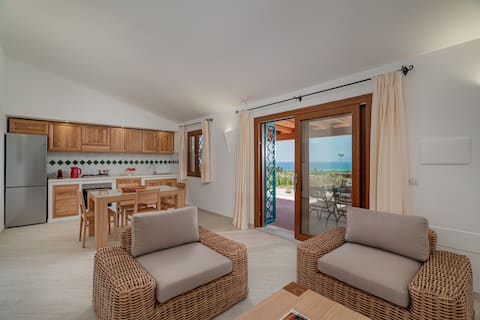 Successful Airbnb property: Houses with sea views and a swimming pool overlooking the Gulf of Orosei in Orosei