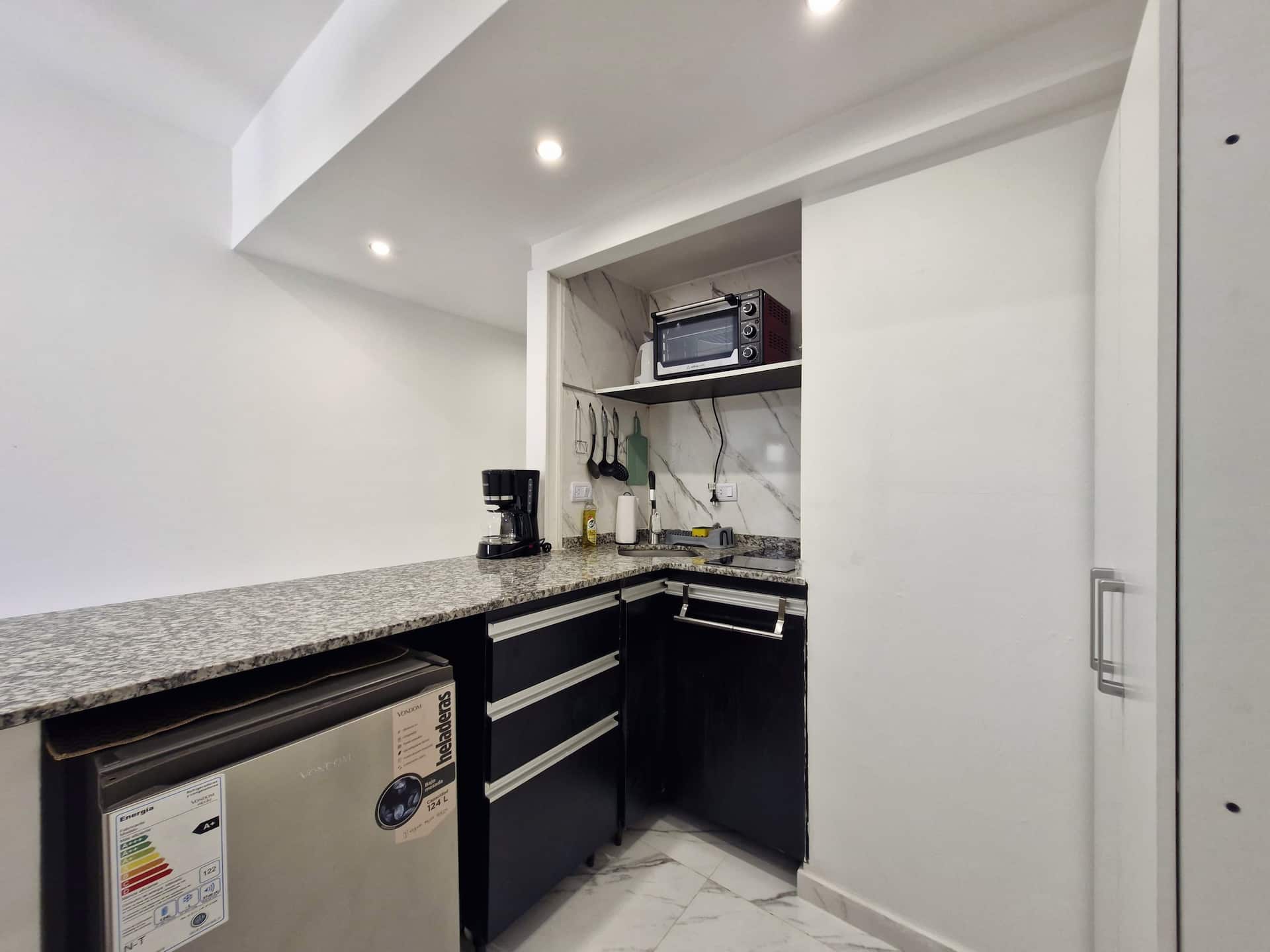 Studio apartment with panoramic Obelisk views in San Nicolás