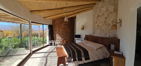 A spacious house with a beautiful view