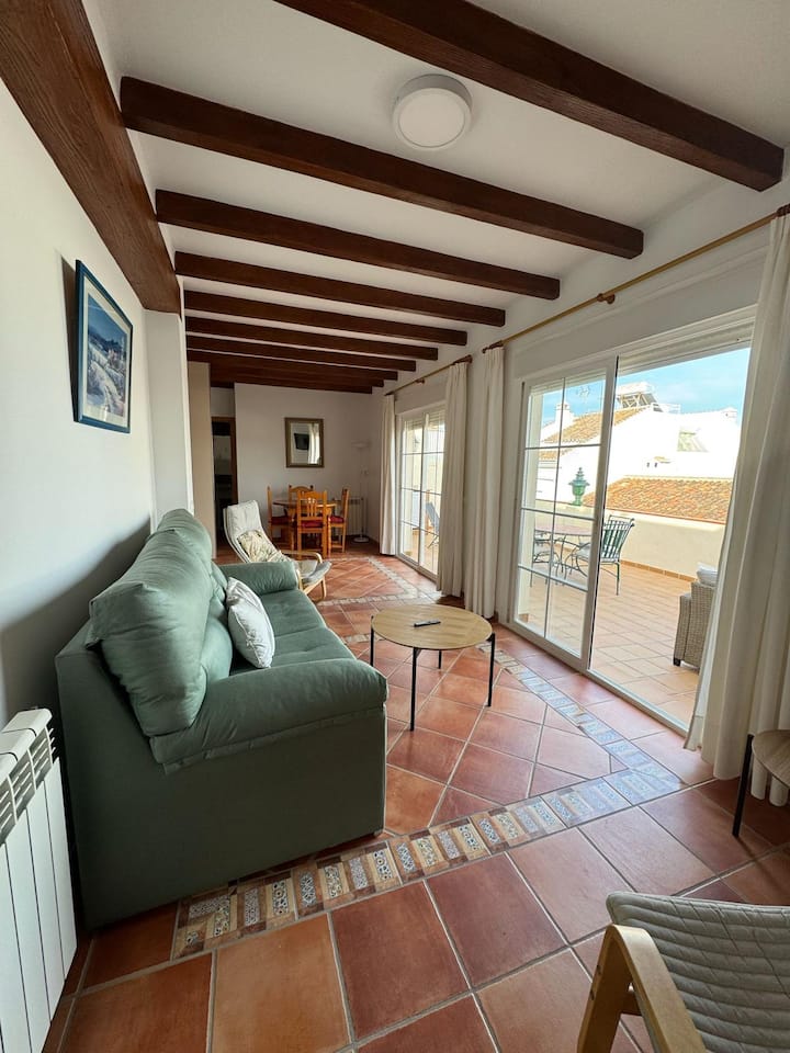 ÁTico En Carabeo-seaview Terrace - Frigiliana