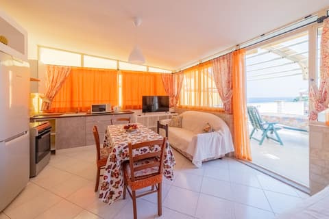 Annuncio Airbnb popolare: MaGà House Relaxation with a sea view in Giardini Naxos a Giardini Naxos