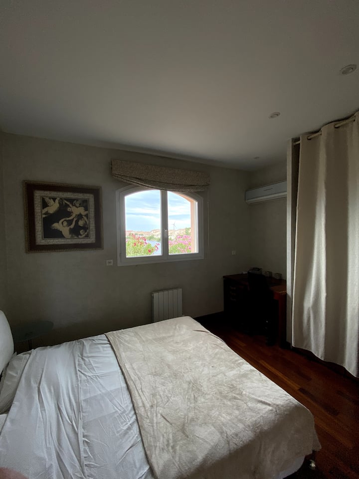 Utsikt över Chambre des Anges