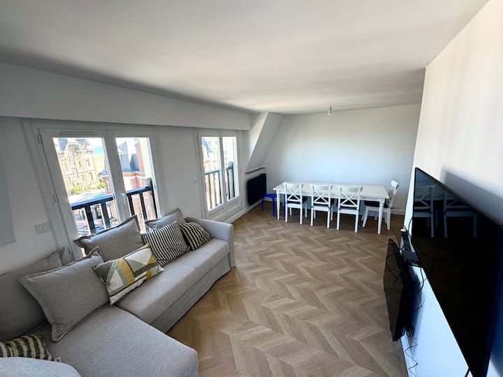 Apt Unique Rooftop-vue Mer-2 Ch. - Houlgate