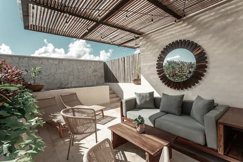 Ka'ana C301 /2Bdr Ph w/Pvt Roof/Plunge&JungleView.