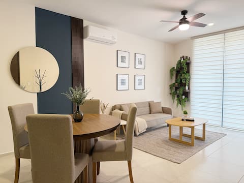Successful Airbnb property: K'iinuj Apartment – Ground Floor with Terrace and Hammocks in San Antonio Cucul