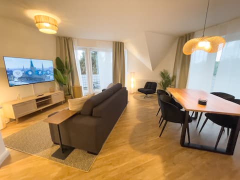 Baltic Sea holiday flat: balcony & good location