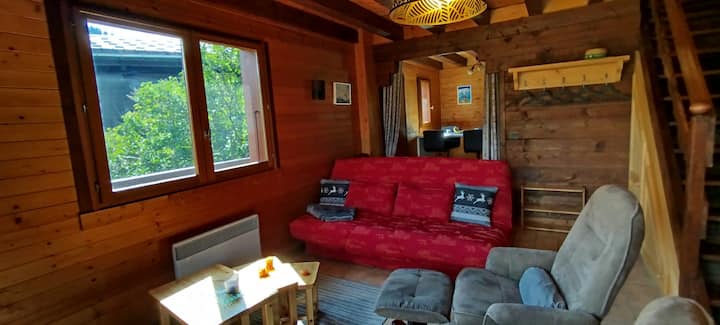 Demi-chalet Face Au Mont-blanc - Combloux