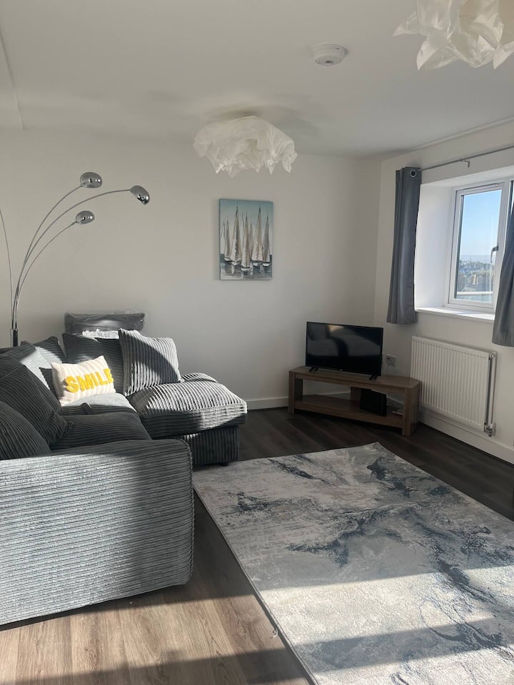 Penthouse With Ocean View And Balcony - Weston-super-Mare