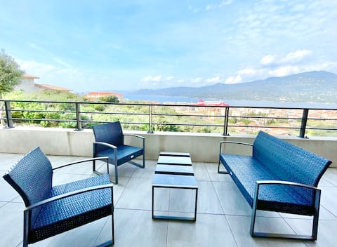 Corsica Apartment I Sea View I Air Conditioning I Parking