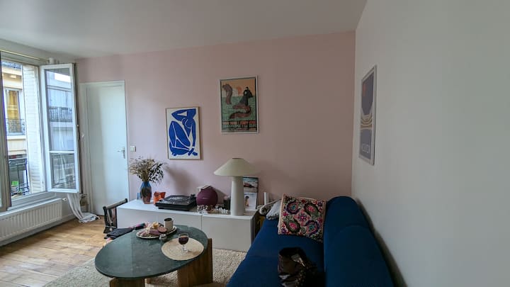 Appartement Parisien Design 18e - Canal Saint-Martin