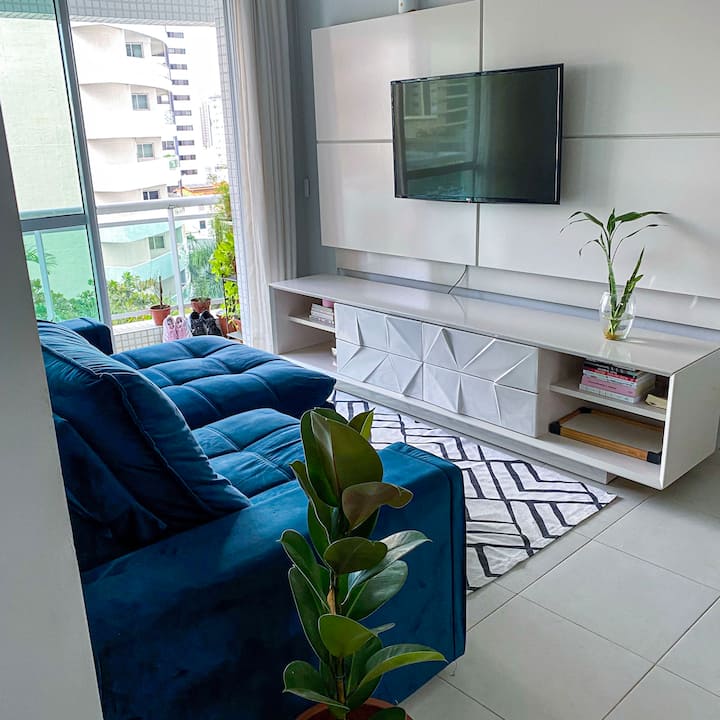 Ap 2/4 Na Doca Em Prédio De Luxo - Belém