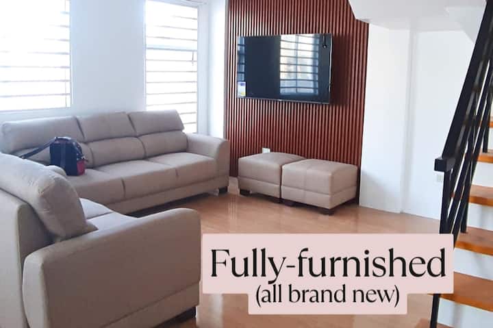 Furnished 3br House In Batangas - Santo Tomas