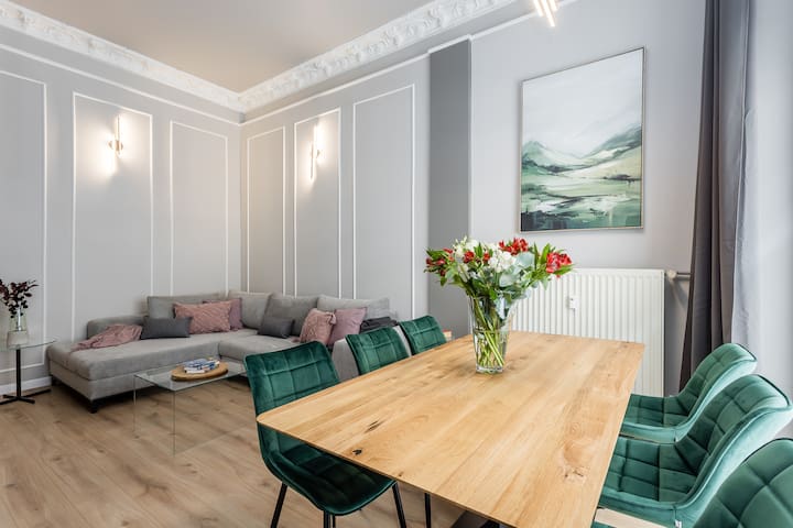 Brandneues Design Apartment mit 3 Schlafzimmer