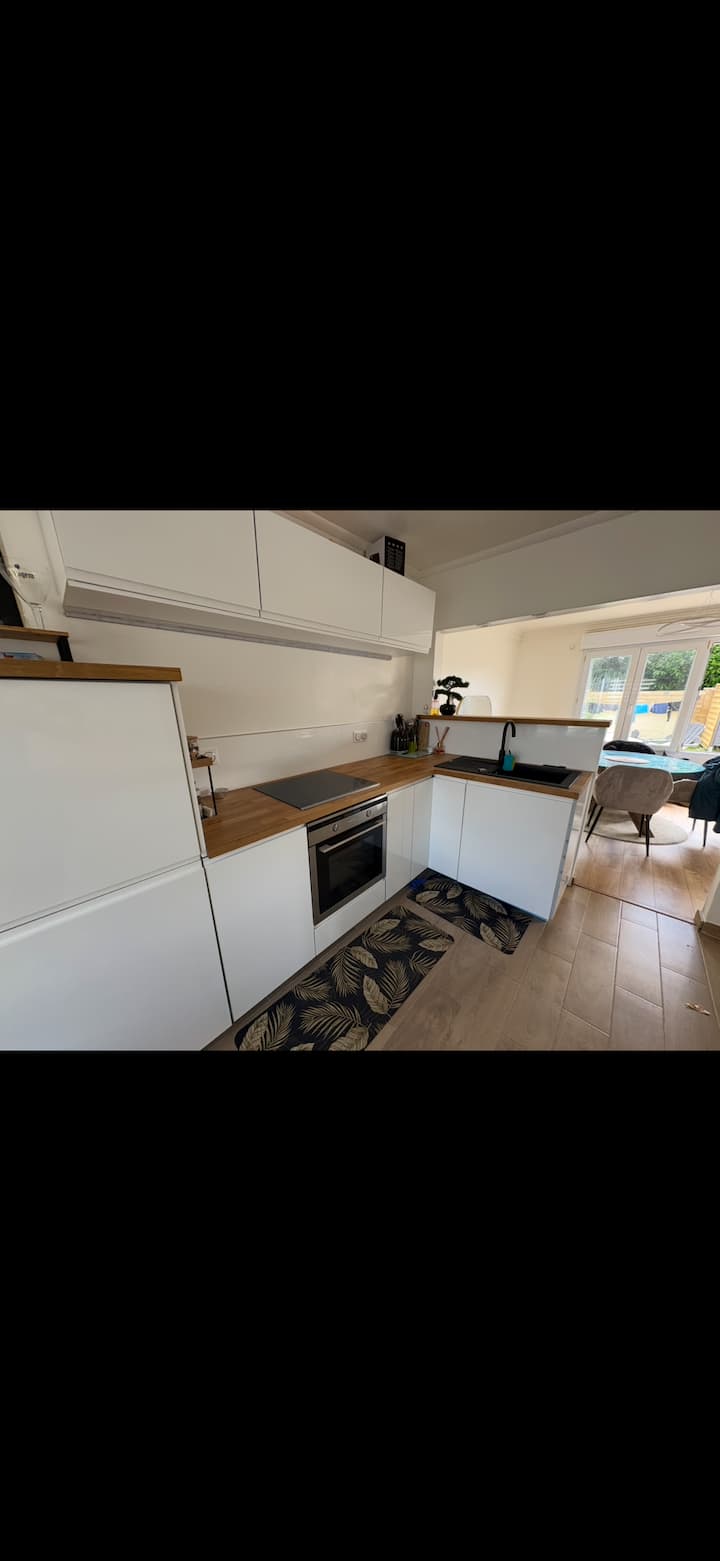 Maison 4 Personnes + Bureau Avec Jardin Terrasse - Roscoff