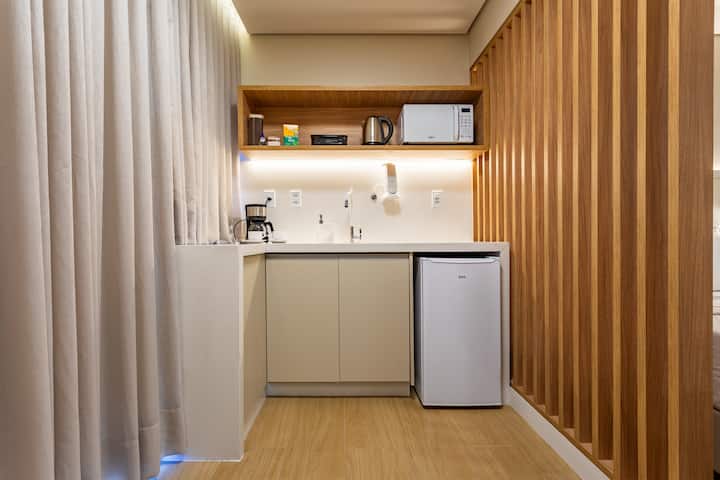 Flat Com Linda Vista E Muito Conforto Em Brasília - Brasil