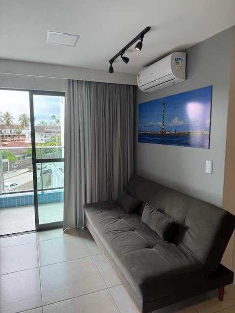 Airbnb em destaque: Sophisticated Flat - 80m from the beach em Ipojuca