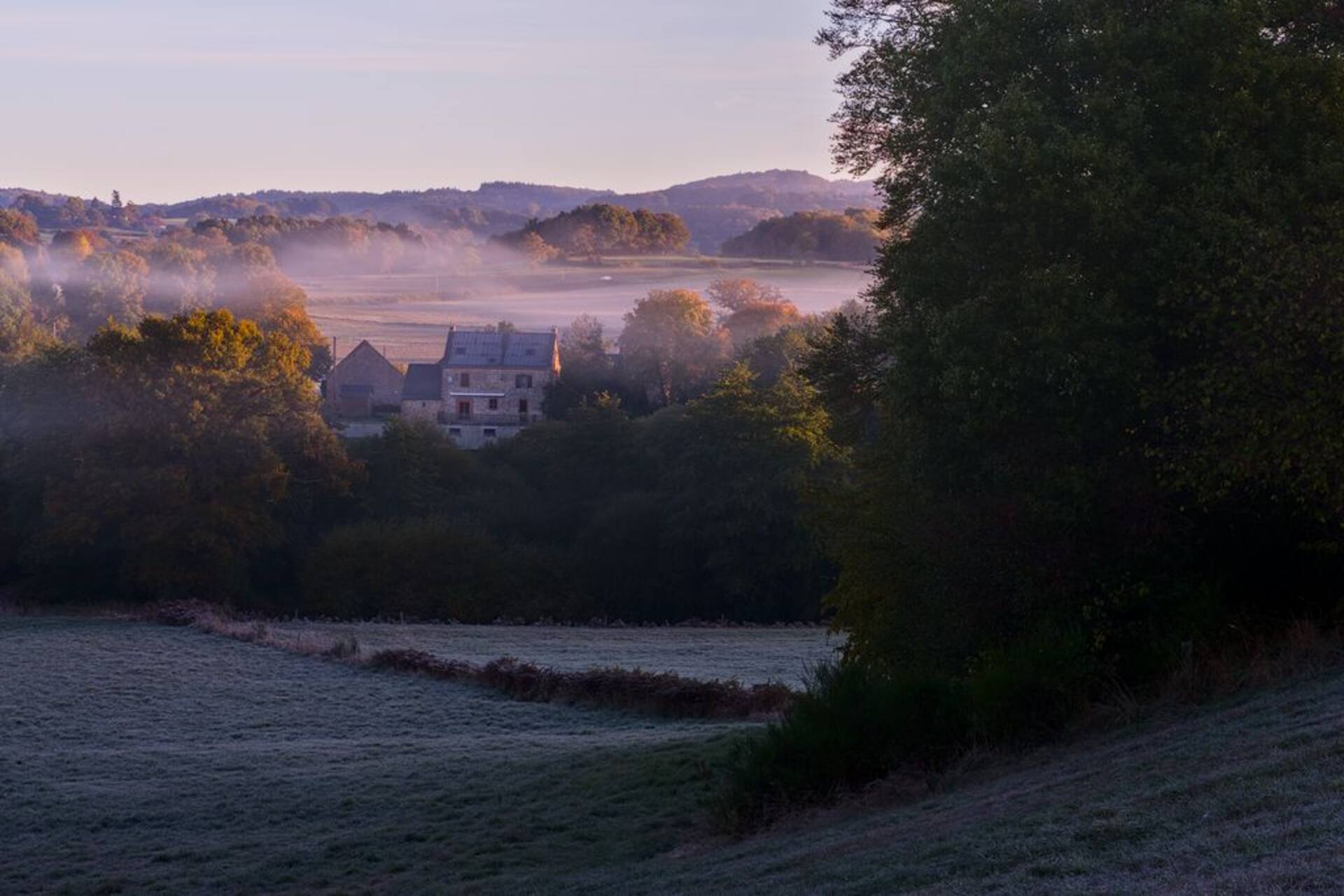Terrasse et vue sur le jardin