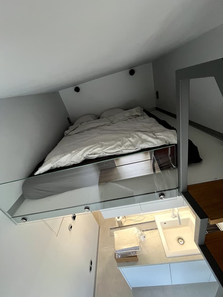 Mini Apartament Z Antresolą - ヴロツワフ