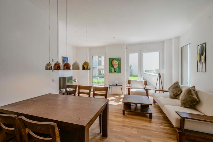 Exquis Artistic 2br-apt. Eames I Garden I Family - Holzgerlingen